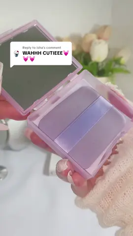 Replying to @isha Another cutesyyy findss!! #creatorsearchinsights #fyp #fypage #fyppppppppppppppppppppppp #trending #puff #mirror #compact #blottingpaper #oilyface #easytocarry #hygieneic #onthego #purple #lavender #puff #aesthetic #budols #budolfinds #recommendation #recommended 
