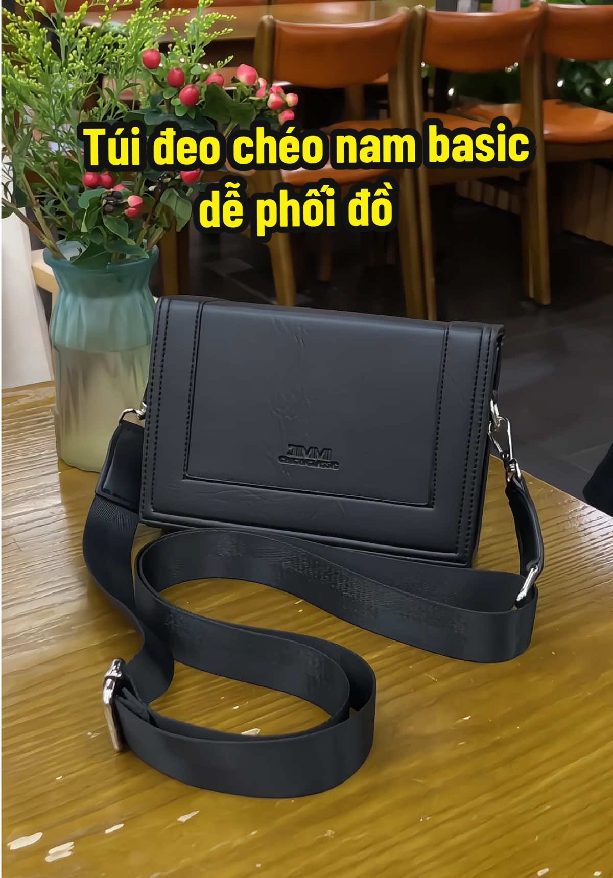 Túi hộp đeo chéo nam basic dễ đeo, dễ phối đồ #jimestore #tuideocheonam #jimmi 