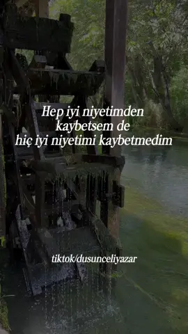Hep iyi niyetimden... #düşünceliyazar 