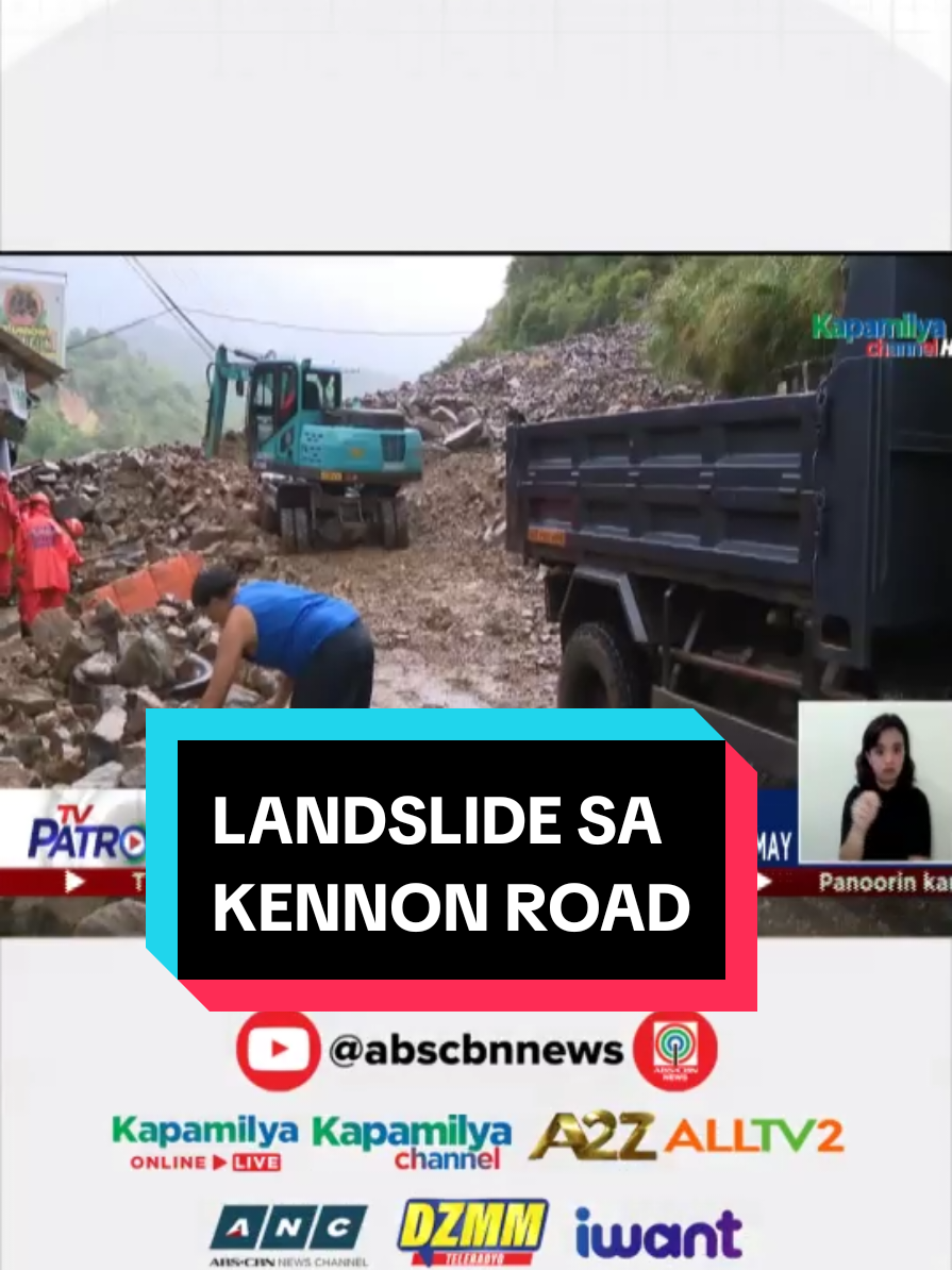 #landslide #kennonroad #benguet #update #tvpatrol 