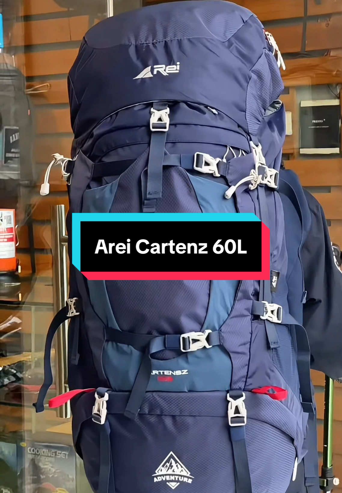 Arei Cartenz Premium 60L READY!! Langsung cek keranjang kuning & payment 🔥🤩✅ #carrier #pendaki #pendakigunung #pendakiindonesia #pendakicantik #pendakigunungindonesia #Outdoors #outdoor #fypage #xyzabc #beranda #pwt #purwokerto #carrier #tasgunung #gunung #adventure 