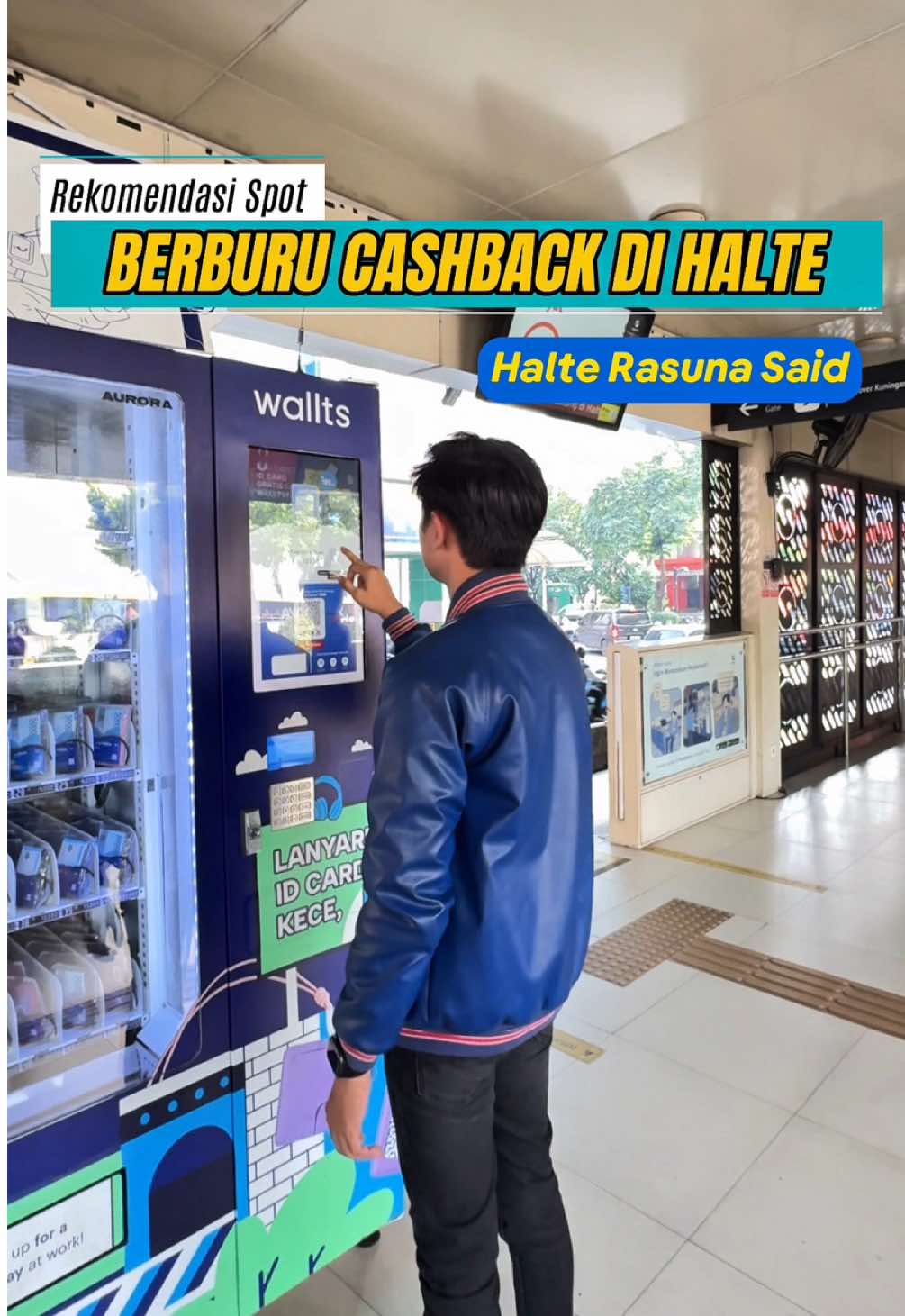 Sumpah kalian harus tau ini. Beli Lanyard dapat Casback 50K di halte TJ Rasuna Said.. @wallts_ buruan dateng sebelum kehabisan 🤩 . #wallts #WalltsToGo #placetogo #halterasunasaid #boysukajalan 