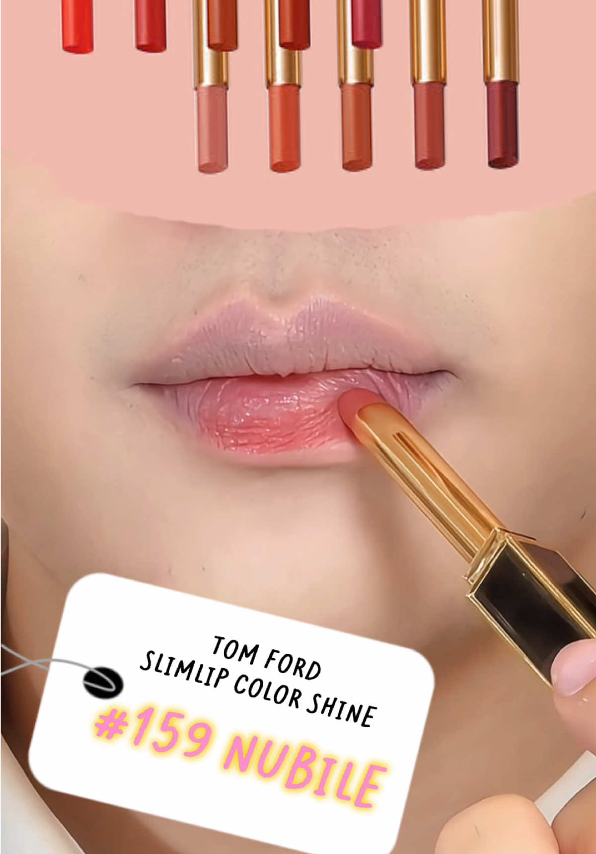 NEW TOM FORD SLIM LIP COLOR SHINE SHADE EXTENDED SWATCH! #tomford #tomfordbeauty #lipstick #lips #lipgloss #tomfordthailand #tomfordlipstick #tomfordspecialist #tomfordmakeup #thelcdigitalstar #tomfordbeautythailand #tomfordbeautyth #fyp #