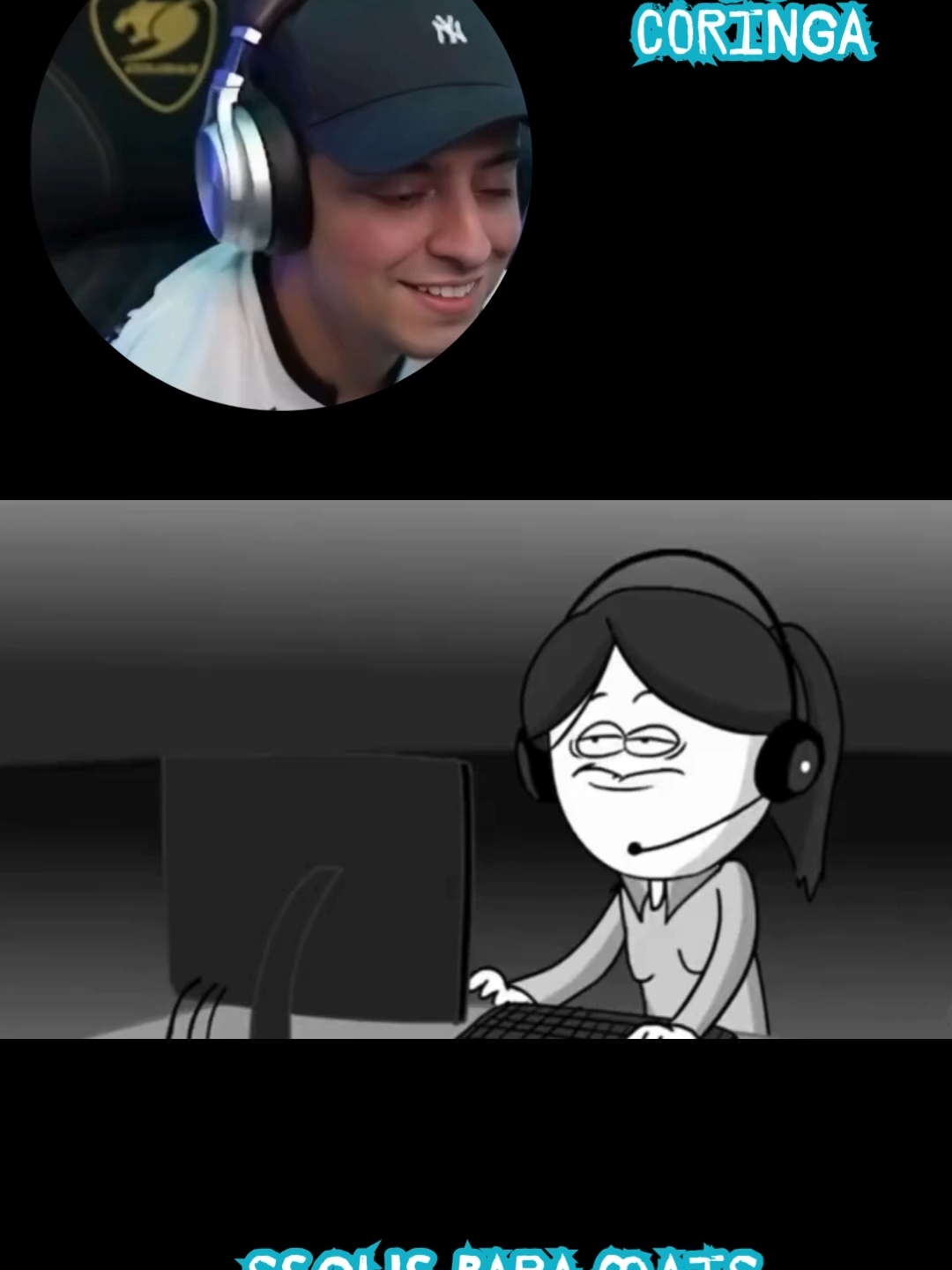 React da animação de Anima tube....#engraçado #humorviral #animatube #zoeira #rabisco #históriasdeterror