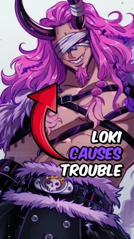 LOKI in the Straw Hats IS A PROBLEM #loki #strawhats #onepiece #fyp #anime 