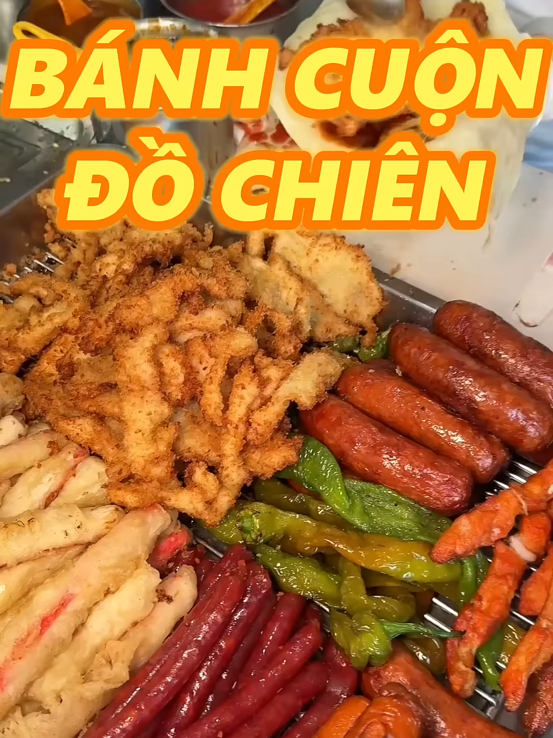 BÁNH CUỘN ĐỒ CHIÊN TỔNG HỢP#food #reels #fyp #streetfood #foodies #foryoupage❤️❤️ #maidiannha99 #LearnOnTikTok #foryou