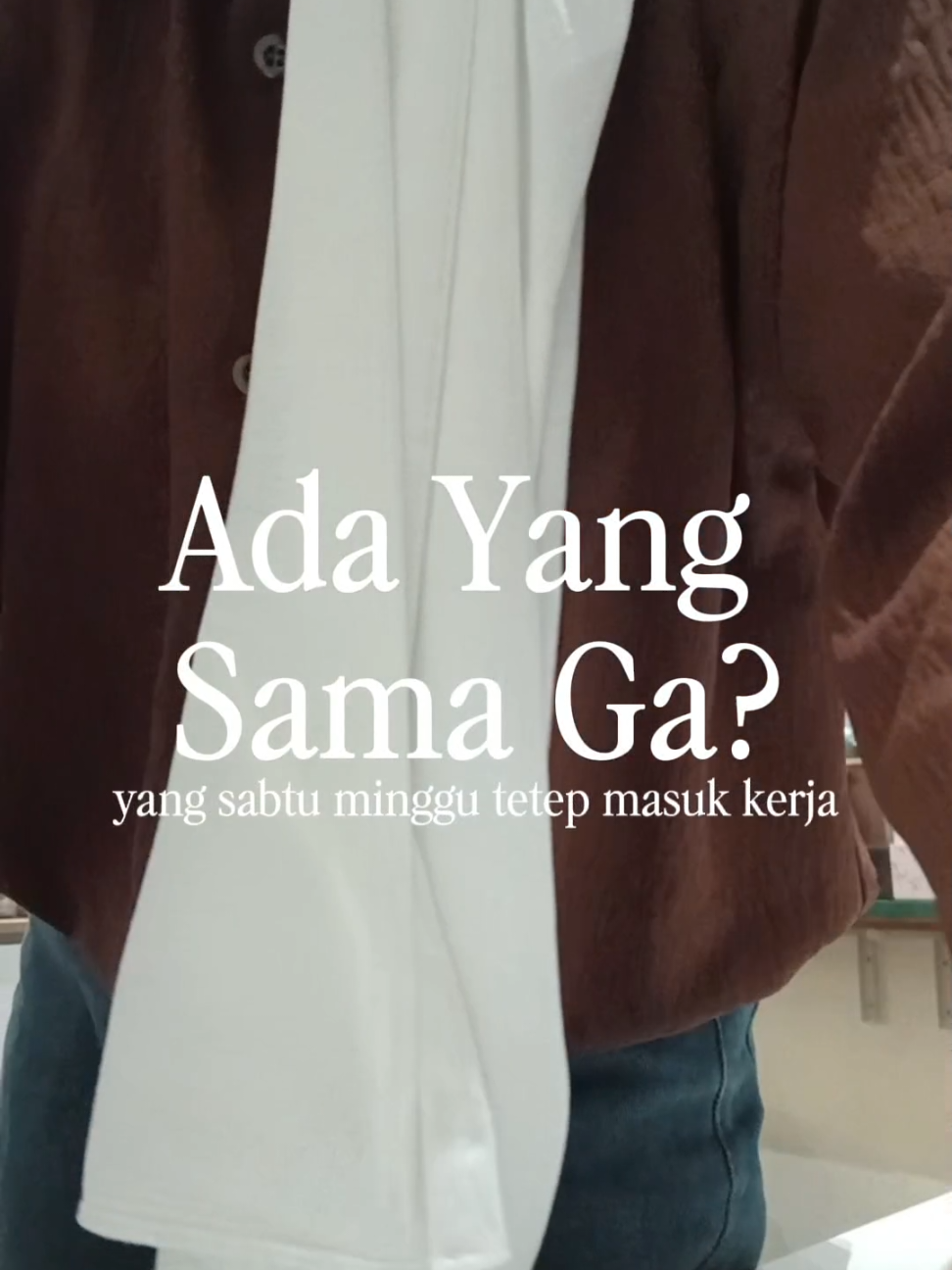 Padahal masuk kerja sendirian itu enak bgt #cerita #ceritakantor #fyp #adayinmylife 