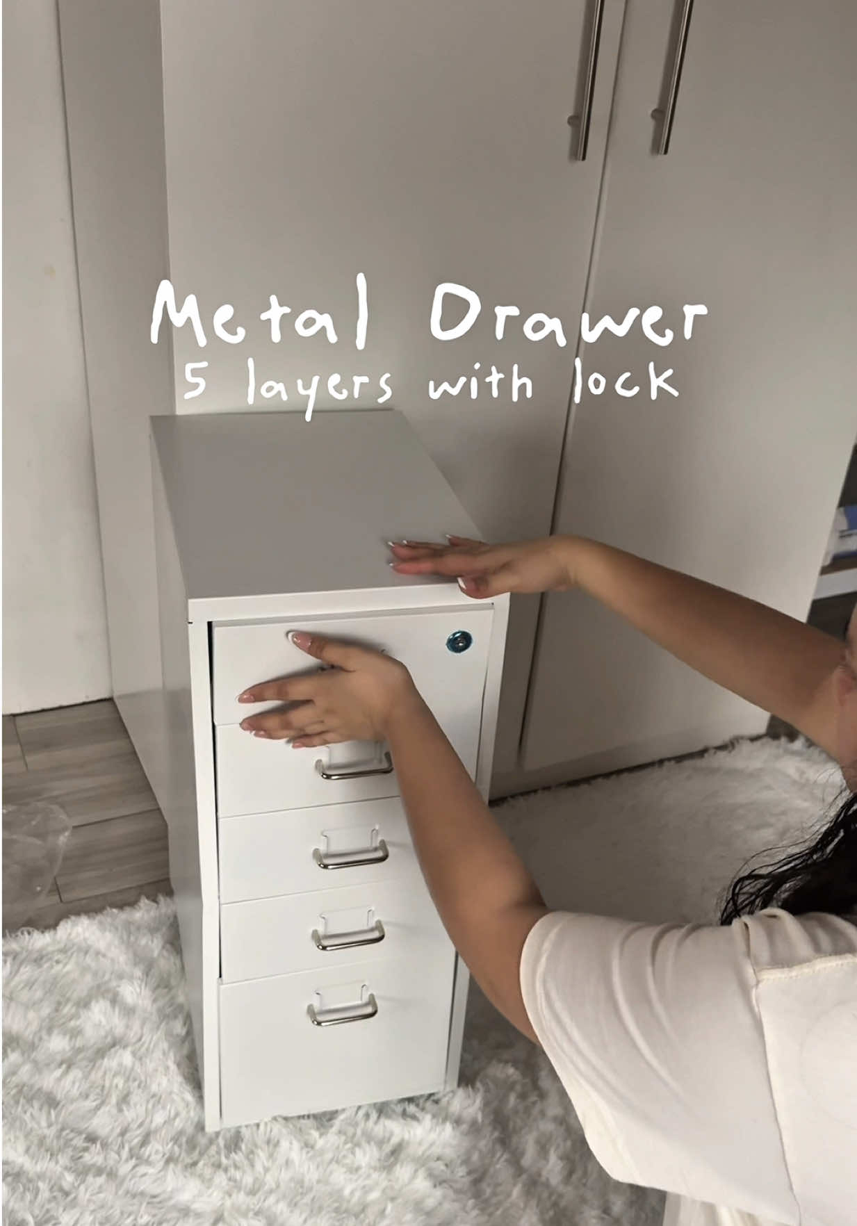 Got a new drawer as a birthday gift—thank you, langga @George!💕 #metaldrawer #metalcabinet #assemblewithme #tablecabinet #officecabinet 