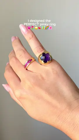 who’s ready to join the FAPR club?? #pinkyring #goldring 
