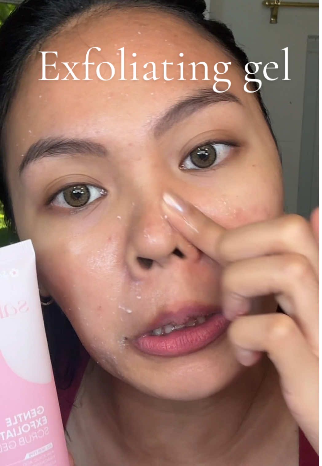 #saludent #exfoliatinggel #skincare #beauty #beautyhacks 
