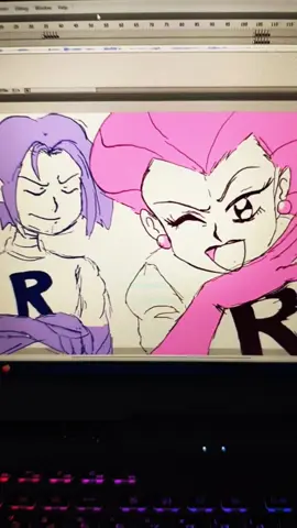 I wanted to make an animatic for this inspired by Natasha and Larissa:) #animation #meme #pokemon #teamrocket #artistsoftiktok #funny #art #fyp 