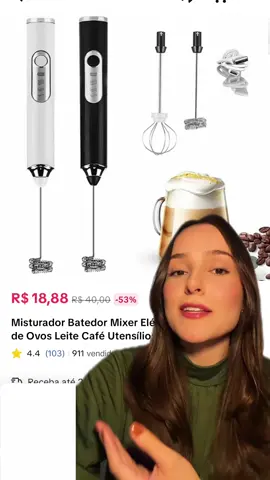 Parte 351 | As melhores oportunidades do TIKTOK SHOP ❤️‍🔥 👉🏻 Clique agora no carrinho laranja pra não perder esse cupom, somente dentro do TikTok Shop #tiktokshopchegou #mixer #cafedatarde #cafedamanha #enxoval #casanova #chadepanela #baterclaras #leiteexpresso #espresso #misturadoreletrico 
