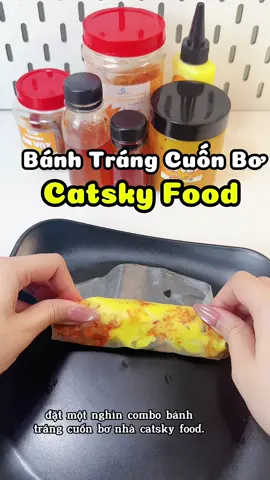 Bánh tráng cuốn bơ nhà catsky đã quá mấy bà ơi#banhtrang #banhtrangphoisuong #doanvat#food#catsky#catskyanvat#foodreview#review#xuhuong#fypシ゚ 