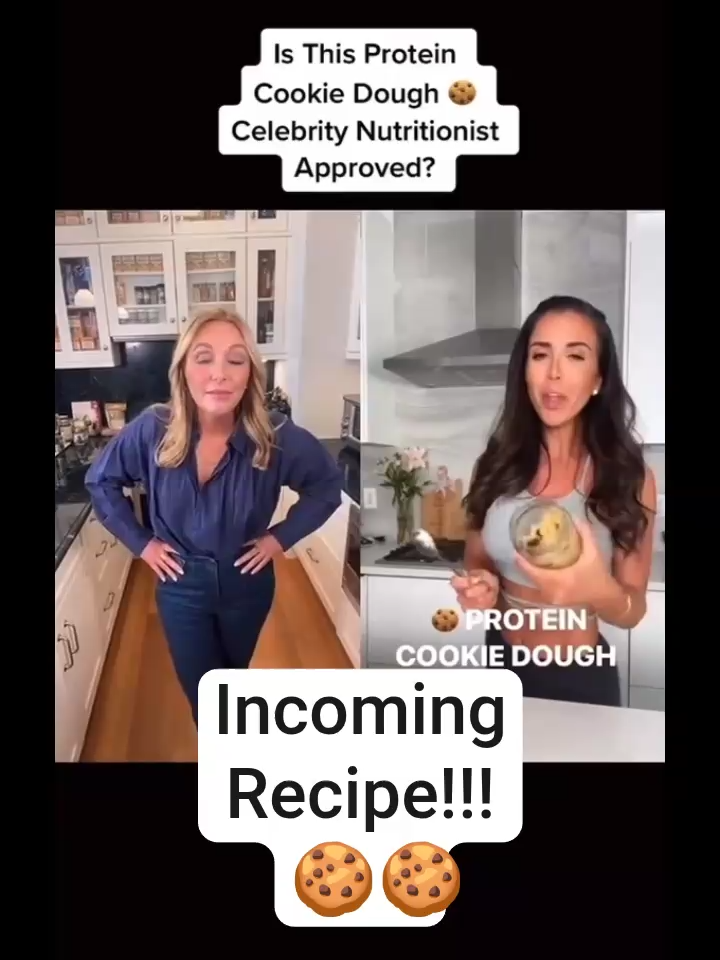 #duet with @Ainsley A raw cookie dough you can eat without the guilt! #cookiedough #healthyrecipes #celebritynutritionist #healthydessert #bonebrothqueen