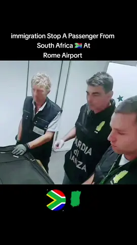 immigration Stop A Passenger From South Africa 🇿🇦 #foryou #foryoupage #foryourpage #immigration #airport 