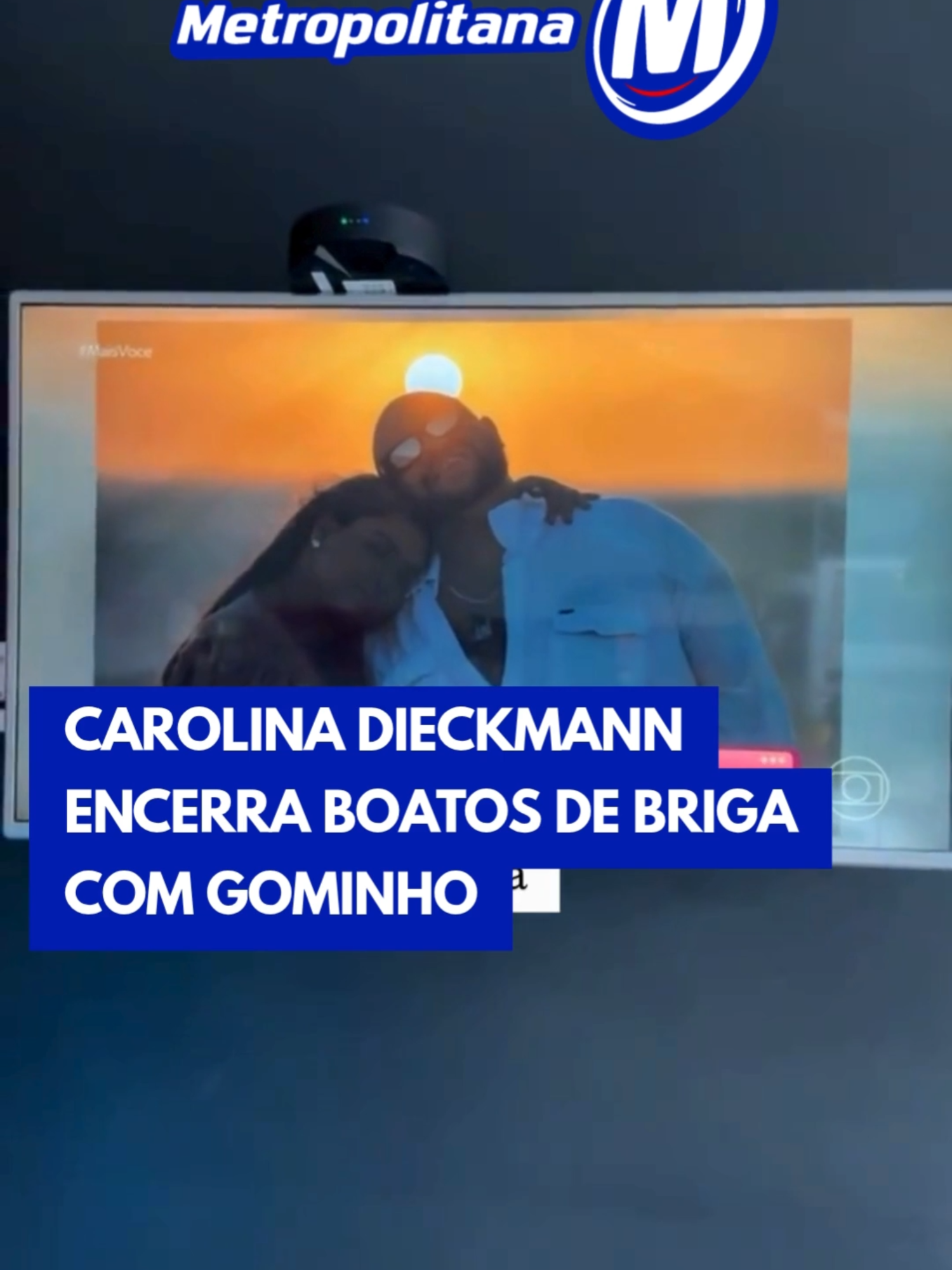Carolina Dieckmann encerrou os boatos de uma suposta briga com Gominho após compartilhar um story do influenciador no 