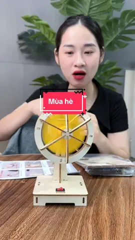 Mùa hè .. Đồ chơi STEM Quạt Điện có công #xuhuong #dochoichobe #stemquatdien #dochoistem #stem 