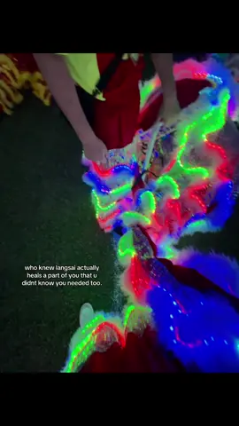 60 LED LION 🦁 #langsai #liondance #xybca #fyppppppppppppppppppppppp 