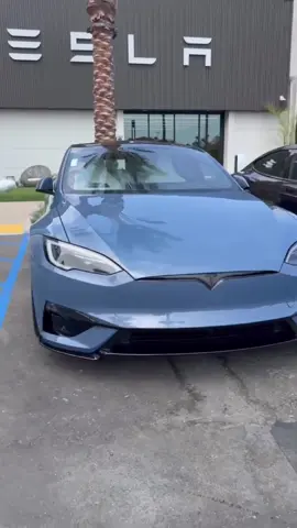 Part 1 - First Plaid Frost Blue in SoCal just landed. #ModelSPlaid #Plaid #Tesla #RPMTesla 