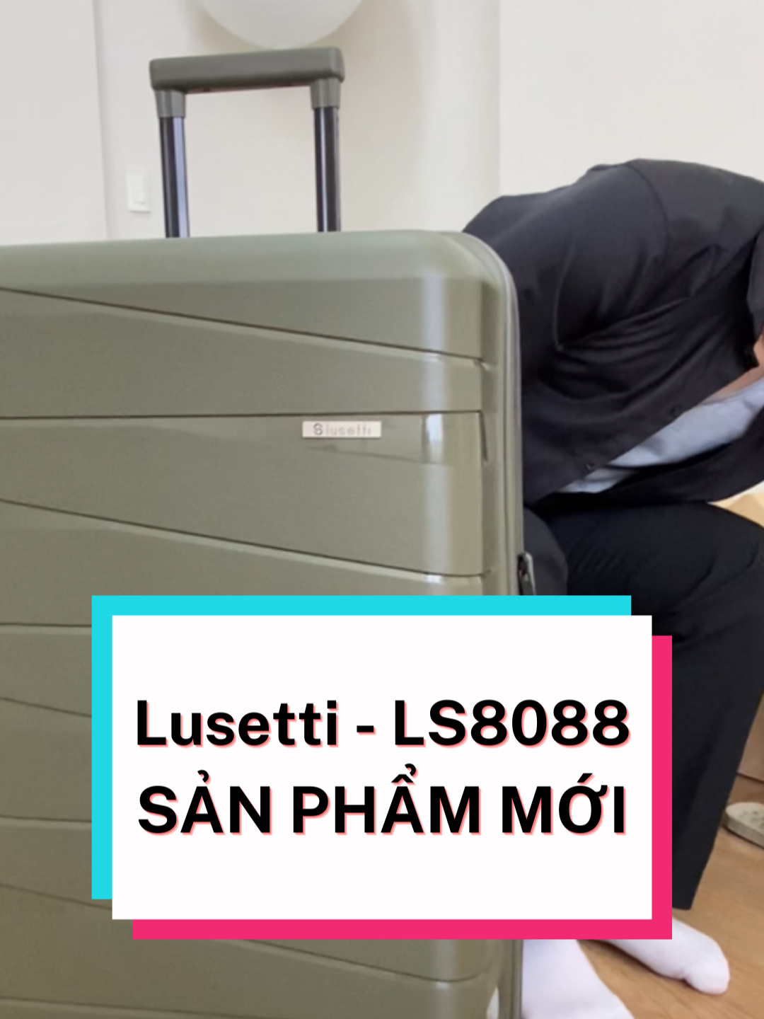 Hàng mới cập bến! Lusetti LS8088 – sang trọng, hiện đại, chuẩn gu xê dịch! #lusetti #valichinhhang #valithuonghieu #valichongbevo #huongdandungvali #valitienloi #valibenbi