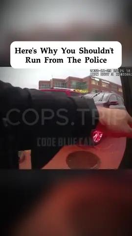 Here's Why You Shouldn't Run From The Police#police #cops 