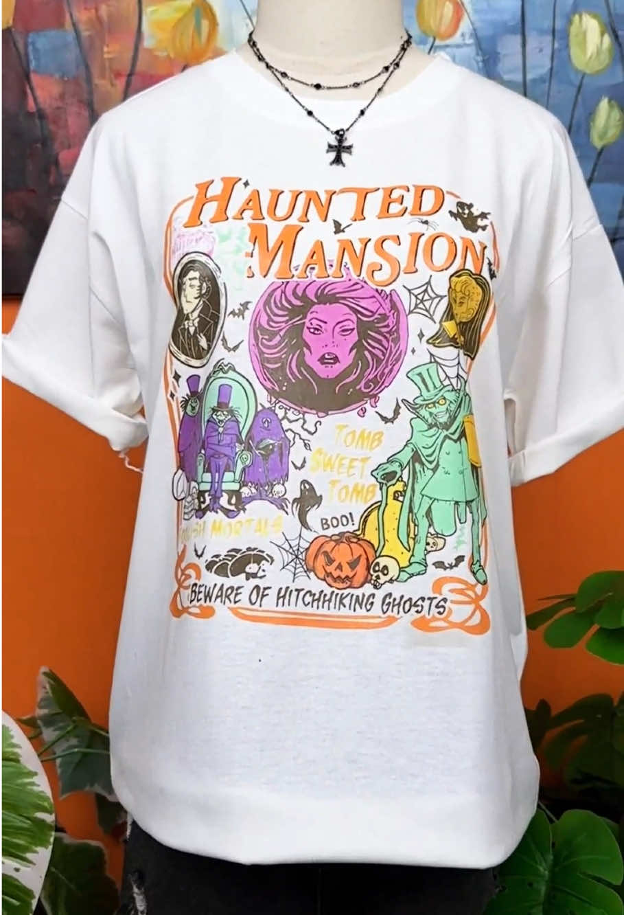 can't wait for spooky season 🥶 #hauntedmansionmovie #hauntedmansionholiday #thehauntedmansion #madameleota #constancehatchaway #mastergracey #hatboxghost  
