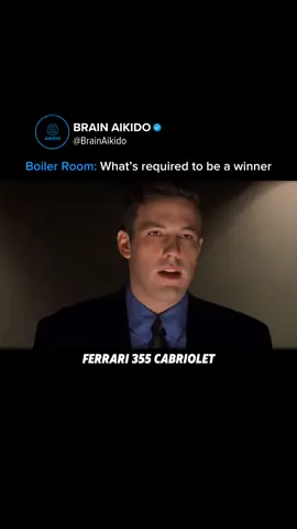 Winners act different They talk less, move faster, and expect more No one’s coming to save you—go earn it #winnermentality #boilerroom #mindsetshift #benaffleck #takeaction