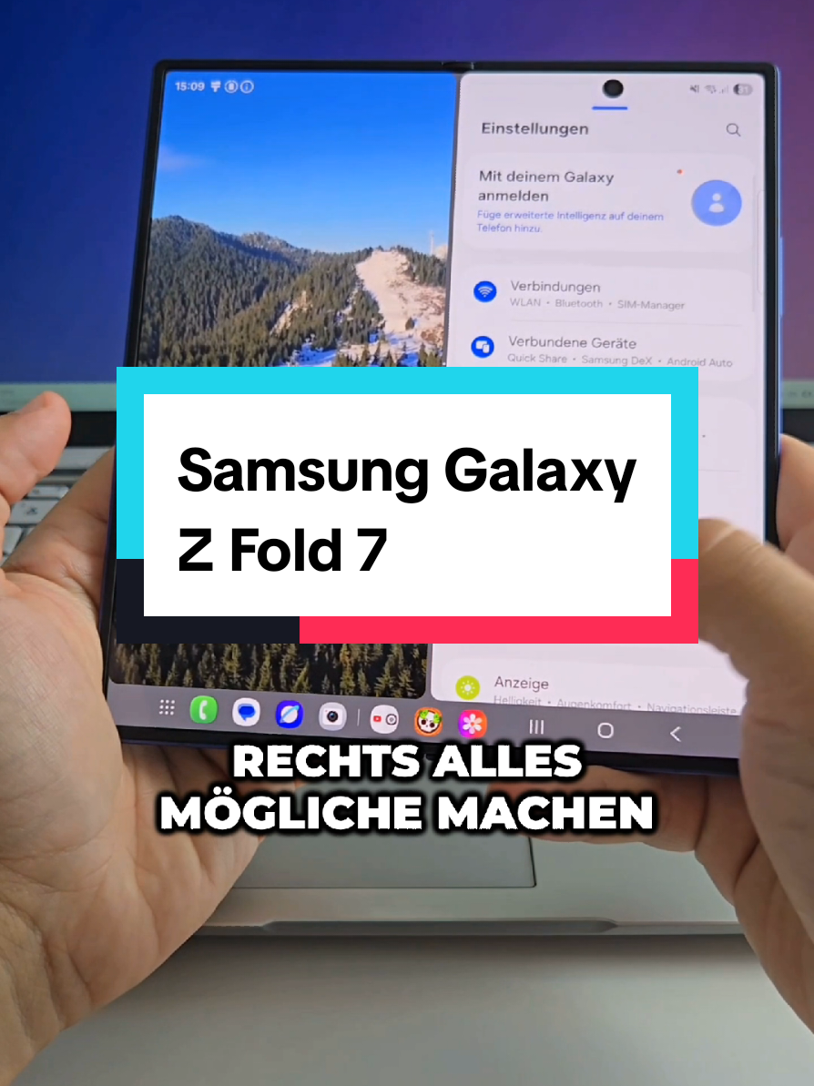 Das neue Samsung Galaxy Z Food 7 ist einfach unglaublich !  #tipp #tricks #samsung #android #zfold7 