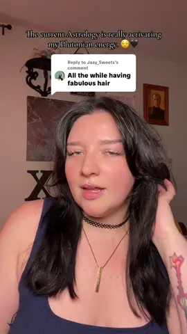 Replying to @Jaay_Sweets This is what an 8th houser looks like when they come back to life.  😚💋✨ #egodeath #8thhouse #plutonian #astrologer 