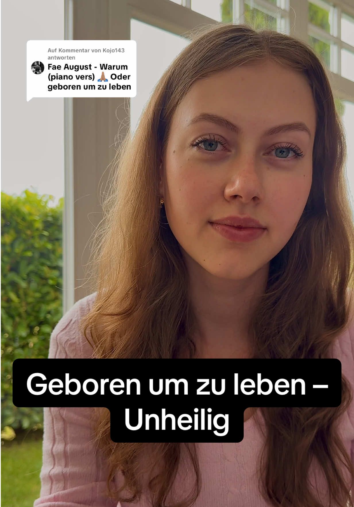 Antwort auf @Kojo143 Wir vergessen viel zu oft, wie dankbar wir eigentlich für unser Leben sein können.🌹✨@Unheilig.Official #geborenumzuleben #unheilig #cover #deutschemusik #acousticcover #liebeslied #singersoftiktok #singing #pianoversion #klavier #fyp #foryou #slowversion #hochzeitslied #hochzeitssängerin #trauer 