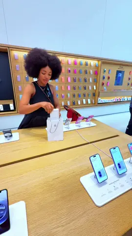 Buying an iPhone for a special someone 😊😍 #olivia_chukwu 
