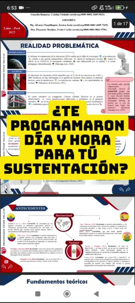 Elaboramos ppt y te preparamos para tu sustentación de tesis. Escríbenos 📲📱 #sustentaciondetesis #educacion #exitosa #felicidad #diapositivas #graduacion 