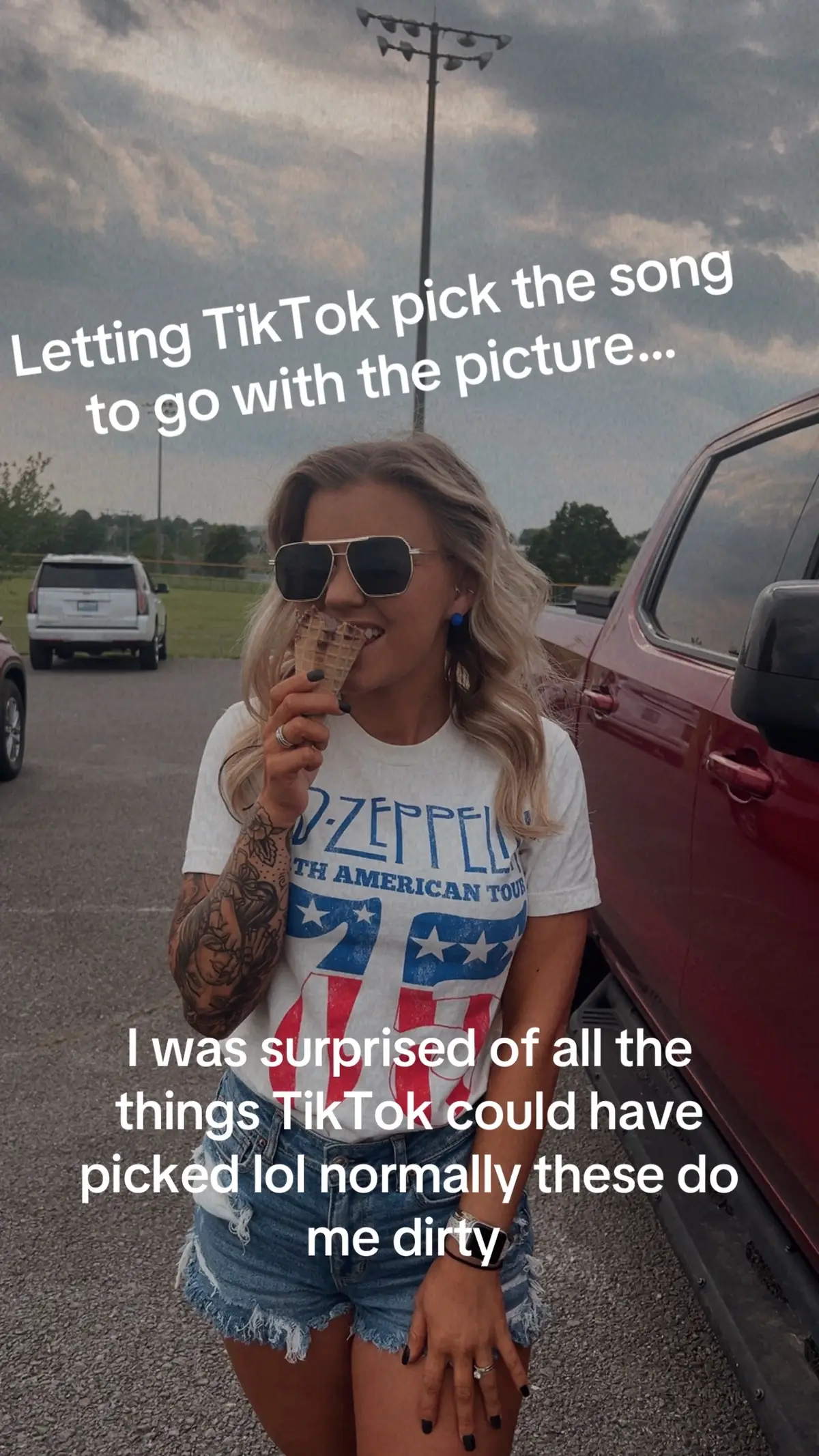 Just jumping on the trends and letting TikTok do it’s thing #OOTD #trending #tiktok 