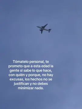 #Tómatelo personal, te prometo que a esta edad la gente si sabe lo que hace, con quién y porque, no hay excusas, los hechos no se justifican y no debes minimizar nada.#paratodosdetiktok♡ 