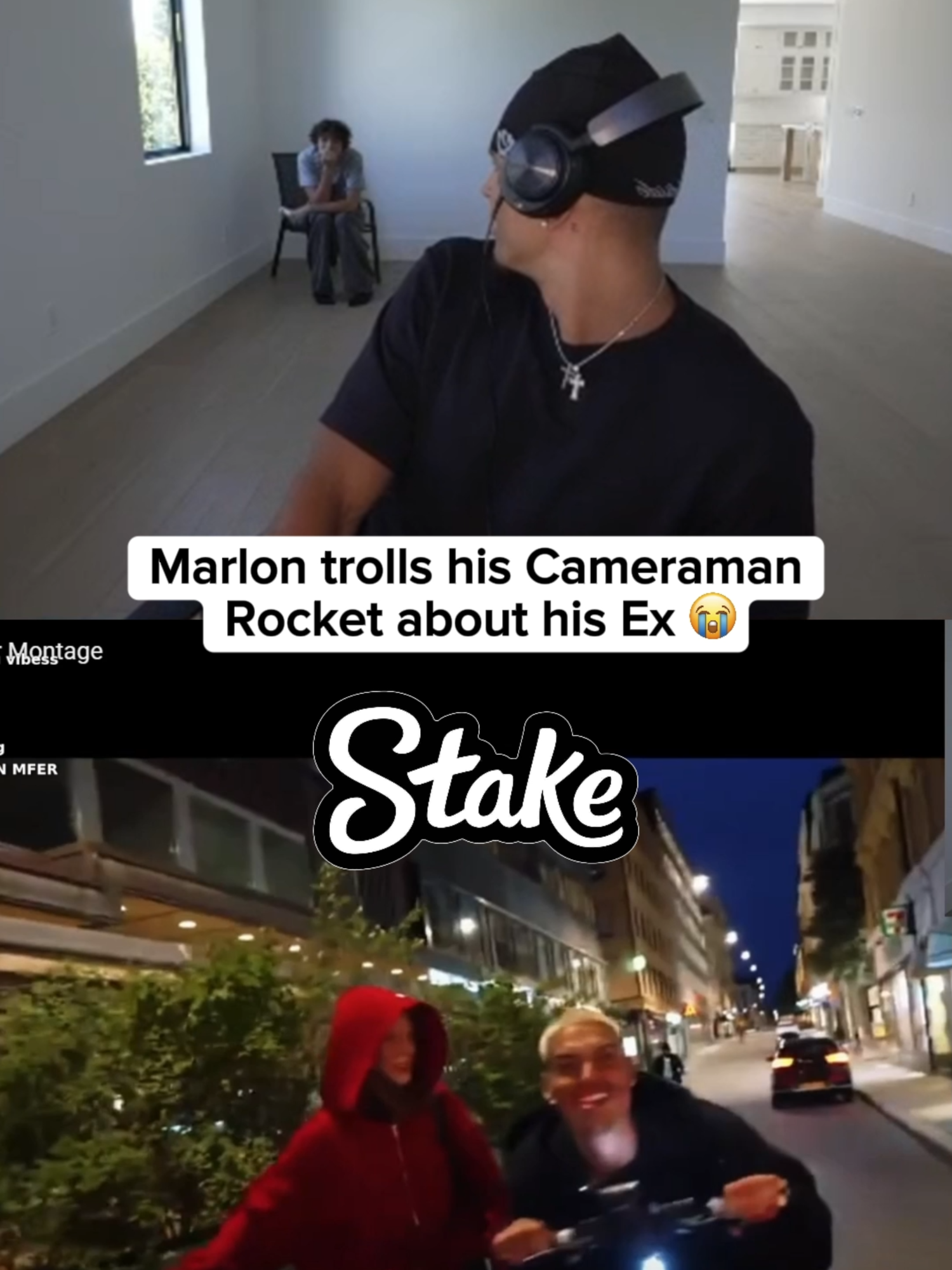 Marlon trolls his cameraman rocket about his Ex 😭❤️ #marlon #twitchclips #fyp