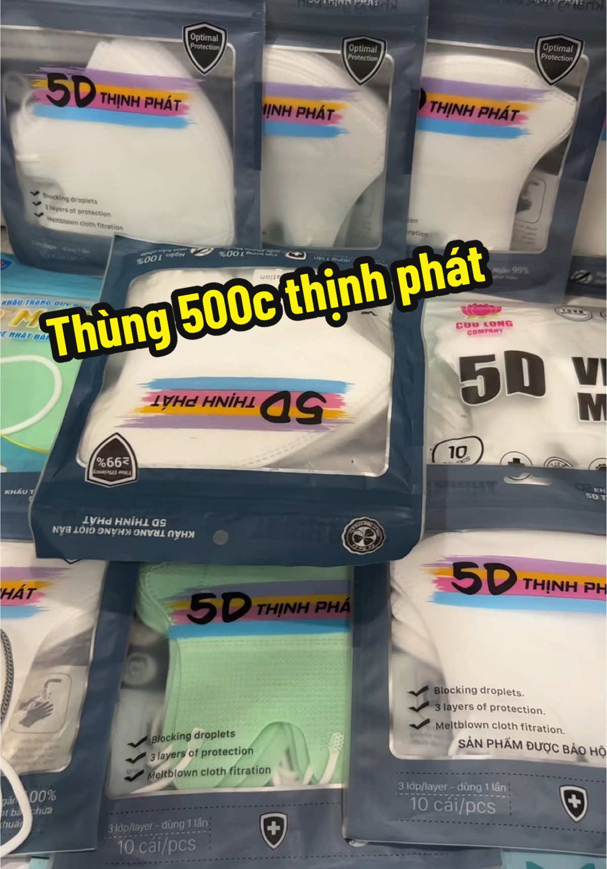 KHẨU TRANG 5D THỊNH PHÁT  Khẩu trang 5d thịnh phát Khẩu trang Thịnh Phát giá hời quá chỉ hơn khẩu trang thịnh phát #khautrang #khautrangchongnang #tiktok #khautrang5d#khautrangchongnang #khautrang5dthinhphat #sale #saletet #5dmask