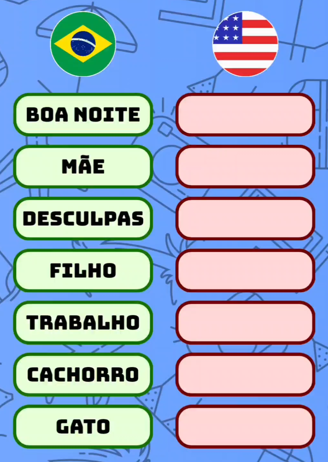 Como que se fala em inglês? #quiztime #quiz #diversao #ingles 