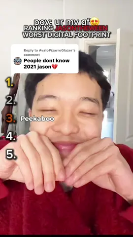 Replying to @AvaloPizarroGlazer  Ranking FaZe Jasontheween Worst Digital Footprints #faze #fazeclan #jasontheween #fyp 