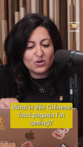 Josh & Nicole break down the Chinese food pagoda. #AHotDogIsASandwich #AHDIAS #food #Foodie #foodpyramid