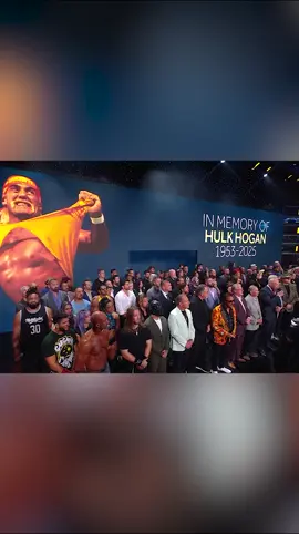 Tonight, WWE remembers the legendary Hulk Hogan with a 10-bell salute.