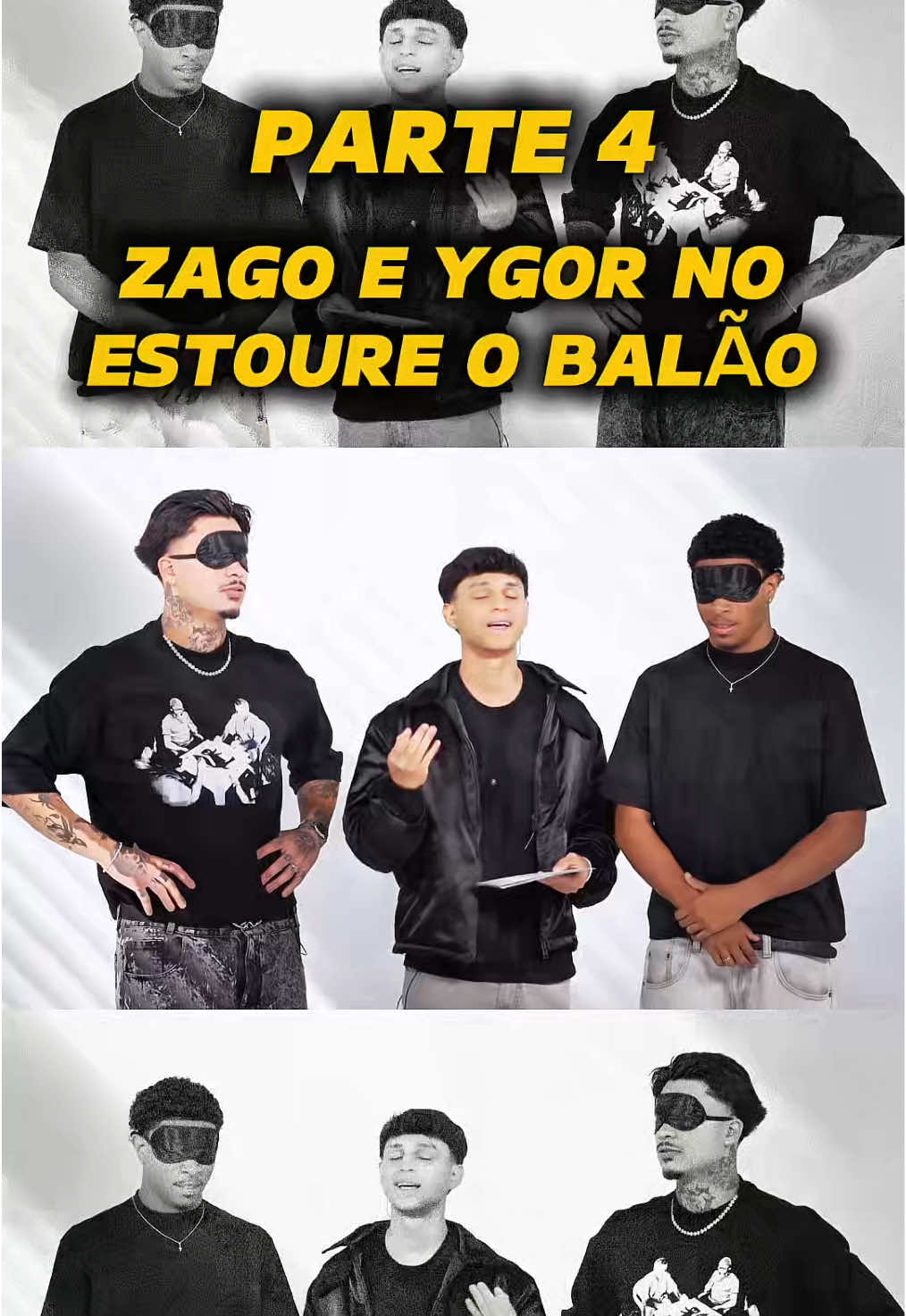 Zago e Ygor no estoure o balão PARTE 4 @Zago @Ygor Bueno #zago #ygorbueno #zacaco #nobru 