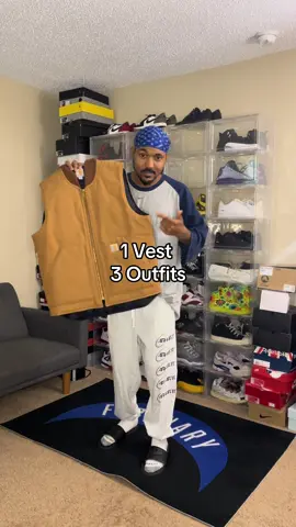 Styling Carhartt Vest With 3 Outfits❗️@carhartt  #carhartt #fashion #fyp #fypシ #foryoupage 