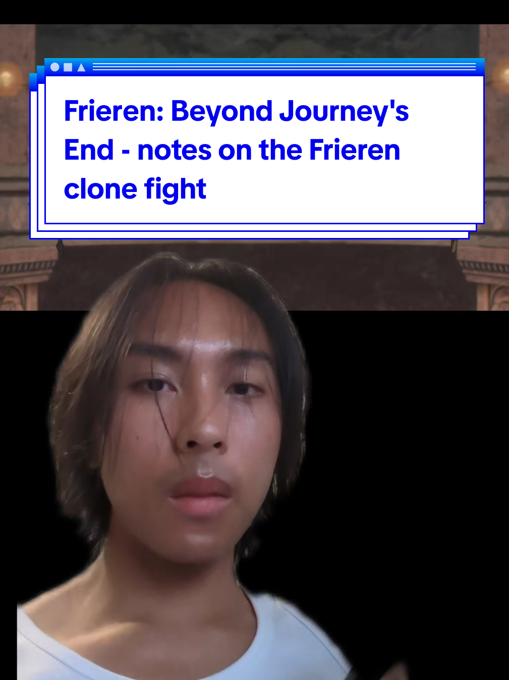 no deep analysis this time but it's still noteworthy when a show has such a density of storytelling that you can make connections like these #greenscreen #frierenbeyondjourneysend #frieren #netflix 