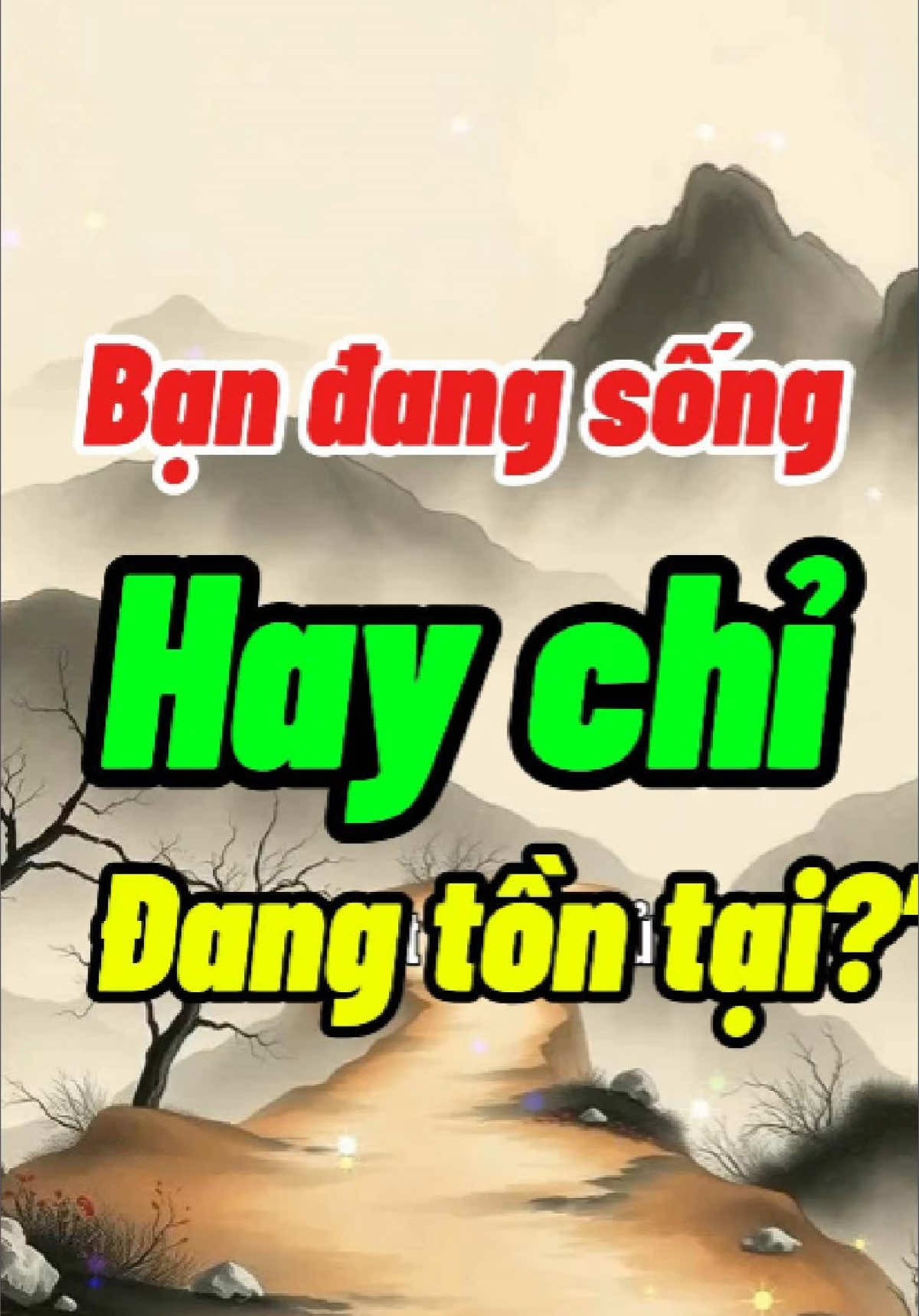 “Không mục tiêu – chỉ là tồn tại”#trietlycuocsong #donglucsong #motivationvn #phattrienbanthan #fyp #noilong #suyngam 