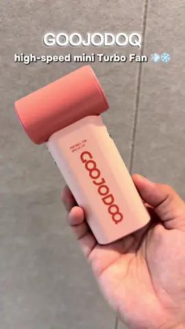 This is your sign to get a new high speed turbo fan from goojodoq💨 #goojodoq #goojodoqph #goojodoqminifan #minifan #highspeedfan 