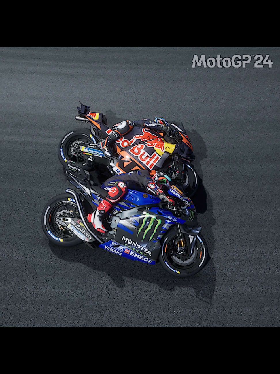 nyalip dah susah, dibikin crash sialan 😏  #motogp #motogp24 #yamaha #ktm #ps4 #ps5 #jack11 