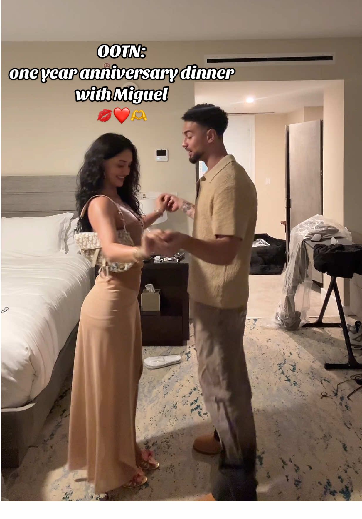 Can you guys believe it’s been one year already!!!! Like what!! @Miguel #grwm #turksandcaicos 