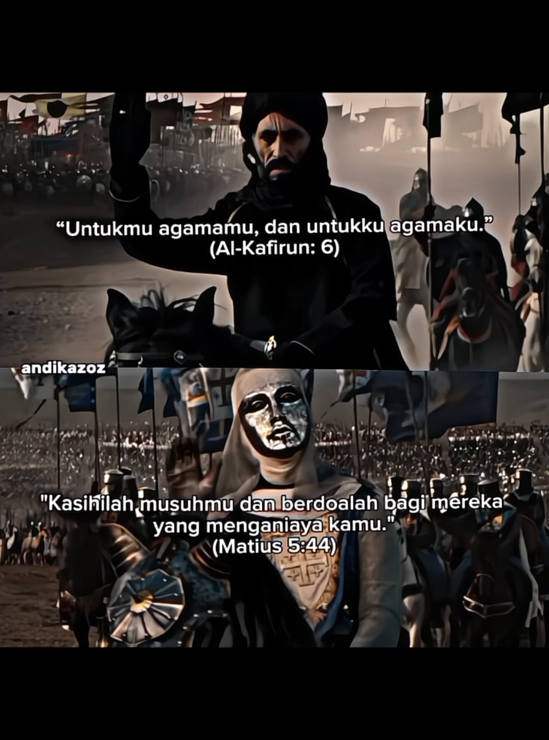 toleransi sesusah itu kah? CC: @𝙃𝙞𝙧𝙤𝙒𝙖𝙣𝙜𝙮𝙮`ft 𝙂𝙂  #allfake⚠️ #allfake #toleransi #allah #nabimuhammad #yesuskristus #islam #kristen #salahuddinalayyubi #kingbaldwin #☪️ #✝️ #andikazoz  all fake