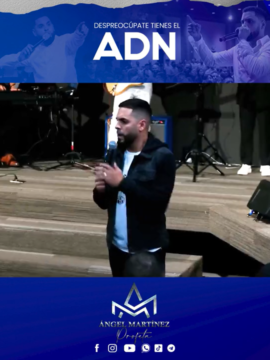 Despreocúpate tienes el ADN . . #profetaangelmartinez#puertorico #palabra #diosaunhabla