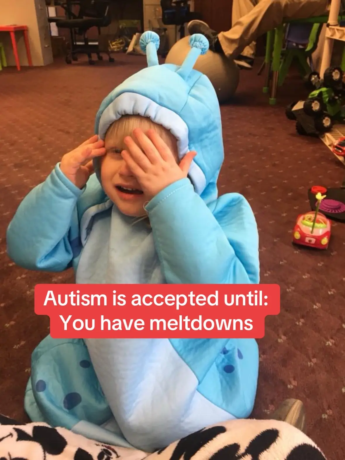 #autism #autismacceptance #kidsoftiktok #level3autistic #autismservicedog 